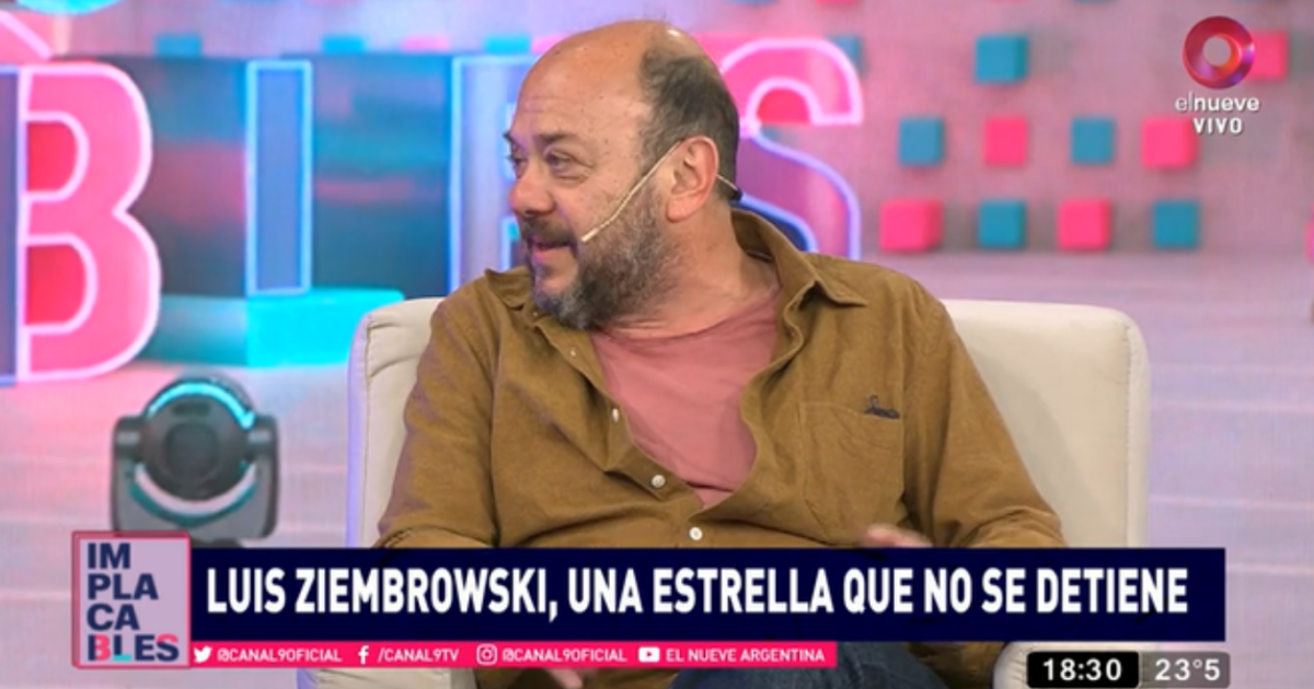 Luis Ziembrowski sobre su pasión por la actuación